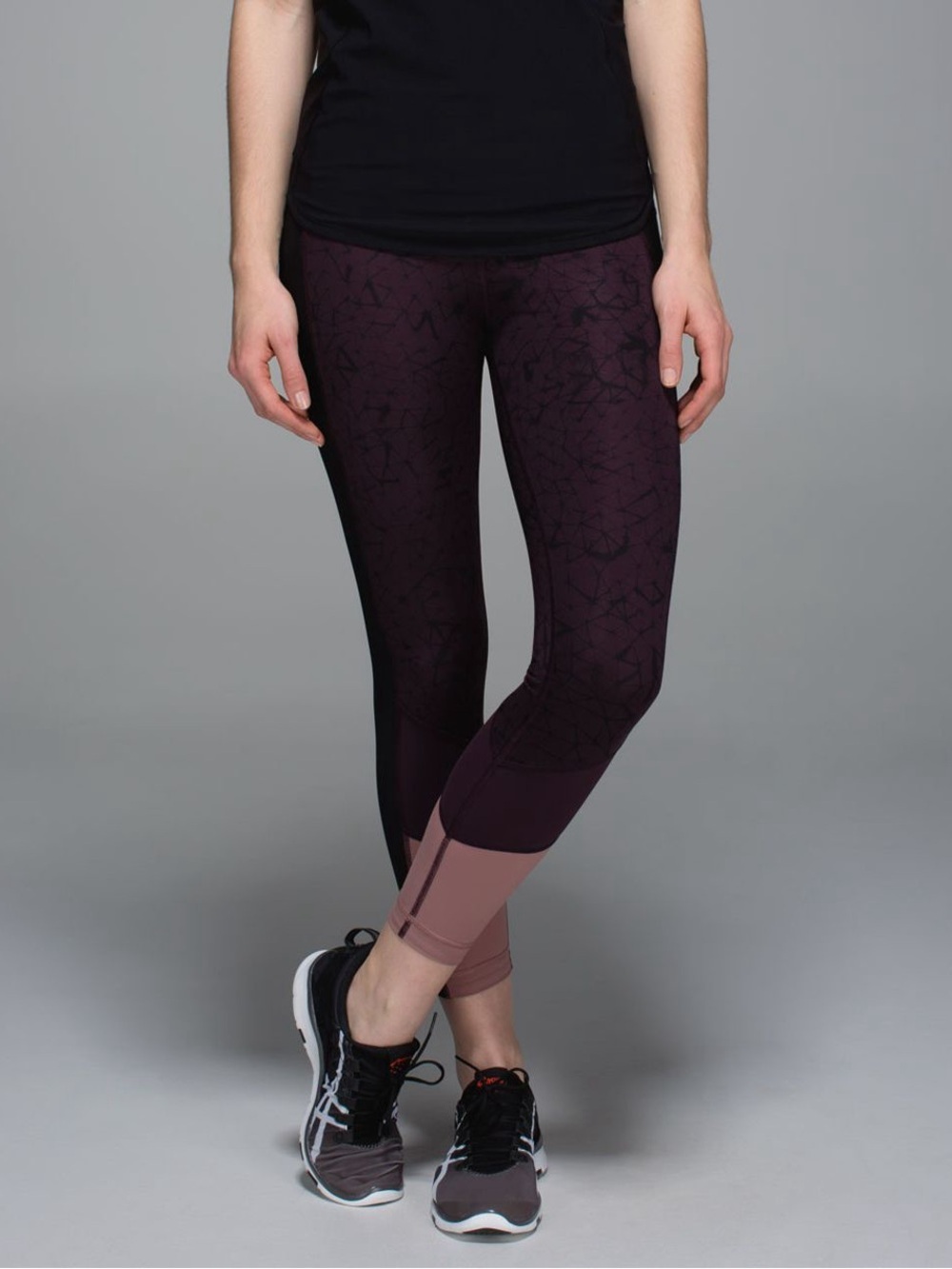 Lululemon ($108) Trail Bound 7/8 Tight *Full-On Luxtreme Leggings Run Plum Sz 6